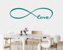 Infinity Love Quotes Wall Decal Quotes Vinyl Art Stickers